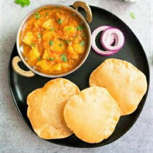 Aloo Puri (4 Pcs.)