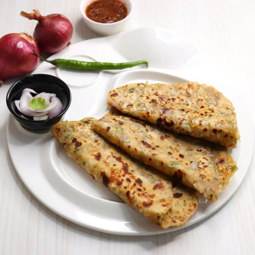 Aloo Piyaz Paratha
