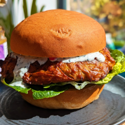 Veg. Masala Burger Roasted