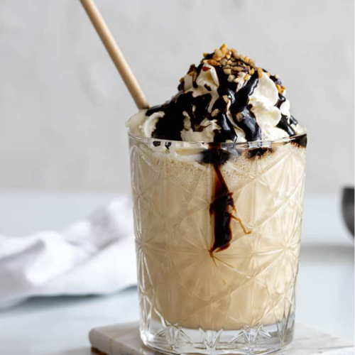 Cold Coffee With Ice Cream
