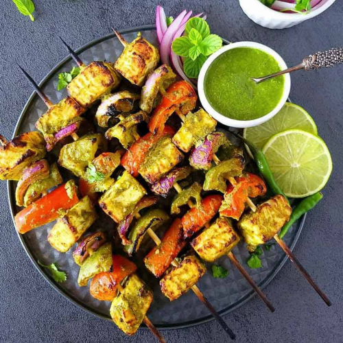 Paneer Haryali Tikka (New) 8 Pcs