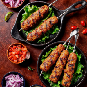 Veg. Seek Kabab 8 Pcs