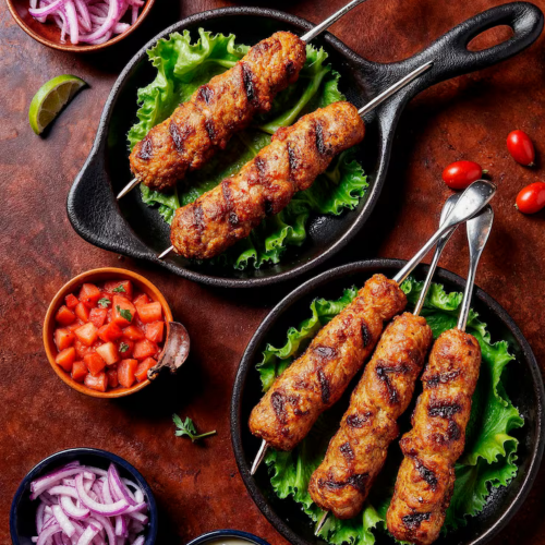 Veg. Seek Kabab 8 Pcs